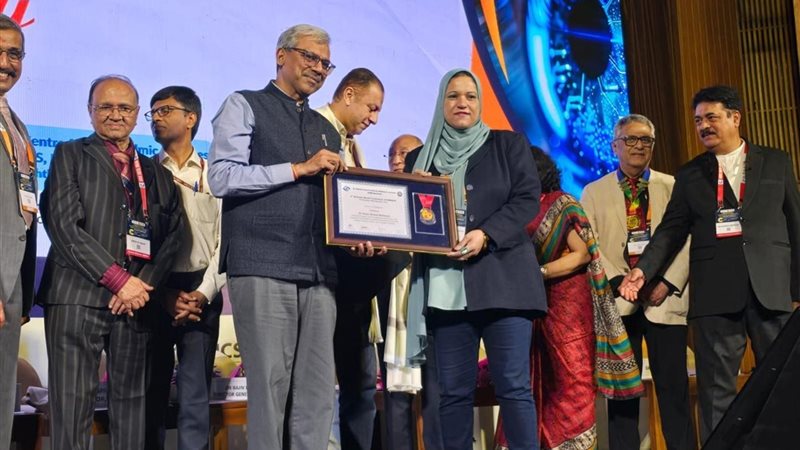 جانب من التكريم الدولى