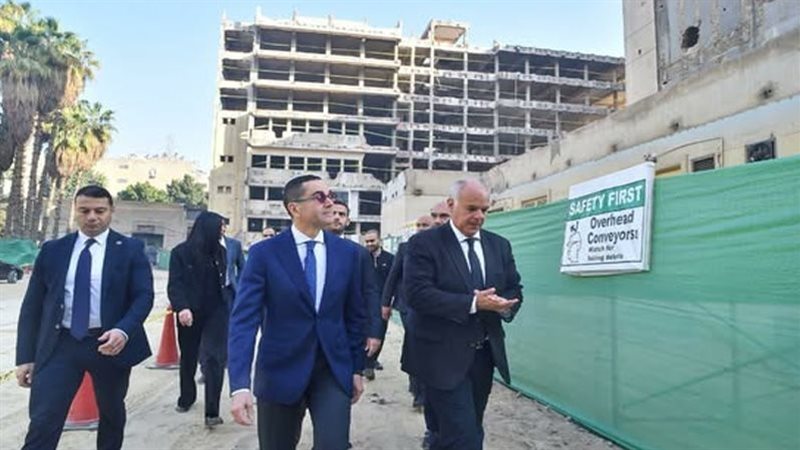 وزير الاستثمار  يتفقد