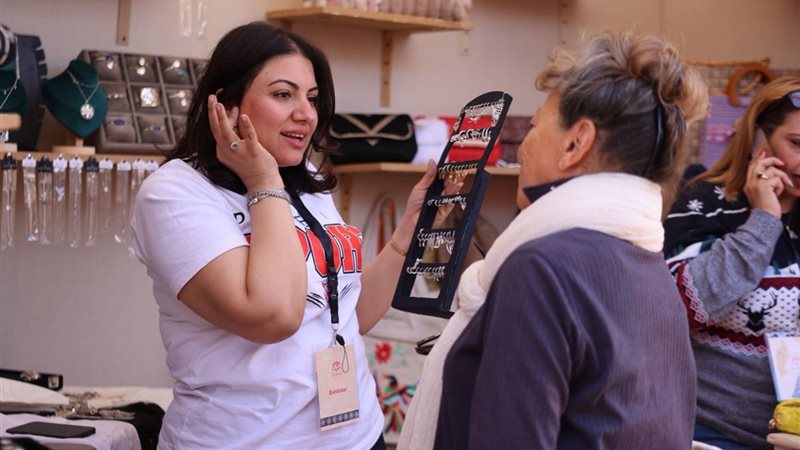 جانب من المعرض 