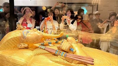  سحر الفراعنة تلتقطه عدسة مايسة عزت في المتحف المصري الكبير