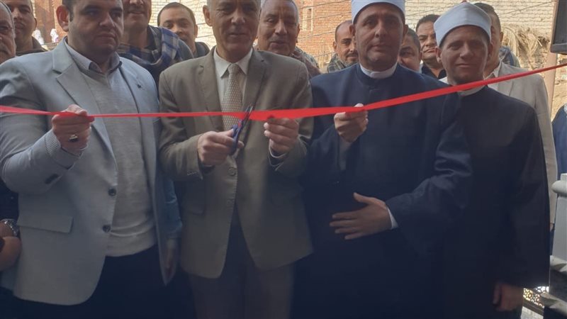 افتتاح مسجد ببنى