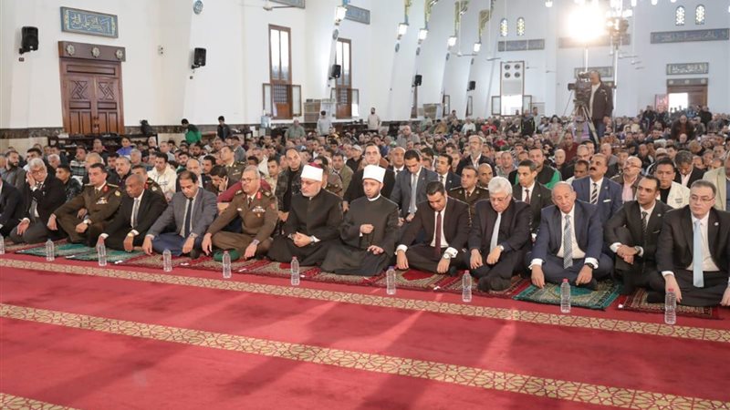 صلاة الجمعة ببورسعيد