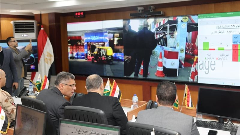 محافظ الجيزة من داخل