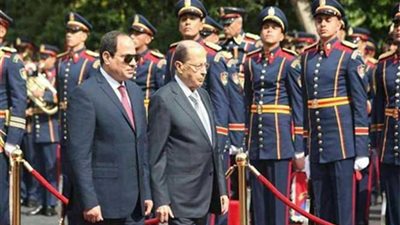 تفاصيل مباحثات السيسي مع نظيره اللبنانى بقصر الاتحادية منذ قليل‎