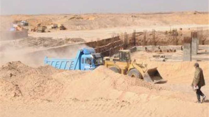 بدء العمل فى بناء