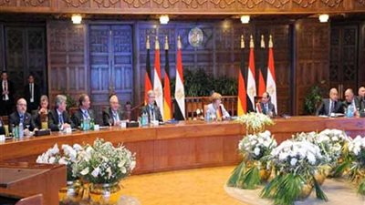 الرئيس والمستشارة الألمانية يعقدان لقاءً مع ممثلي مجتمع الأعمال المصري الألماني‎