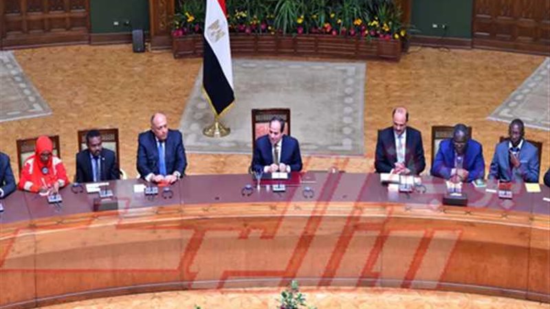 الرئيس السيسي يستقبل