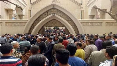 وزيرا الداخلية والصحة يتفقدان تفجير كنيسة مار جرجس بطنطا