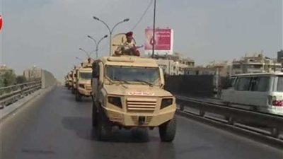 بدء انتشار وحدات الجيش بالشوارع لتأمين المنشآت الحيوية بالإسكندرية