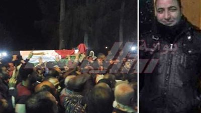 بالصور..تشييع جثمان الشهيد 