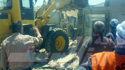 تنفيذ قرارات إزالة التعديات بالتجمع الثالث بالقاهرة الجديدة