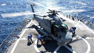 ختام فعاليات التدريب البحرى المشترك 