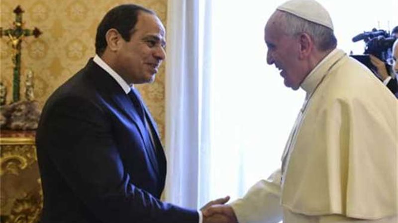 الرئيس السيسي يستقبل