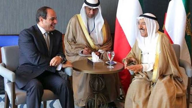 قمة مصرية كويتية