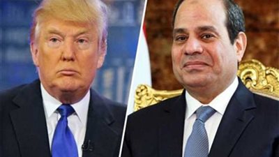 تفاصيل مكالمة ترامب للرئيس السيسي