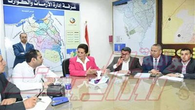 إزالة تعديات على مساحة3060 فدان اراضى زراعية وأملاك الدولة بالبحيرة‎