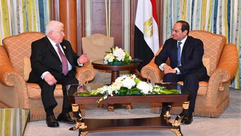 الرئيس السيسي يستقبل