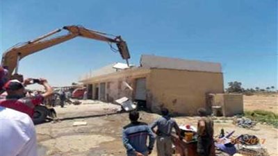 إزالة التعديات على 820 فدانا ببرج العرب الجديدة و305 أفدنة بأخميم الجديدة