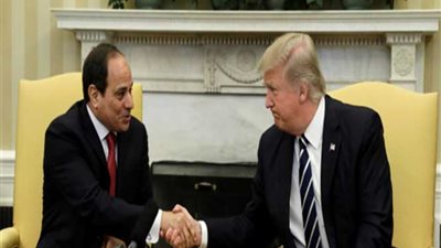 ترامب: نقف بجانب الرئيس السيسى والشعب المصرى لمواجهة الإرهاب