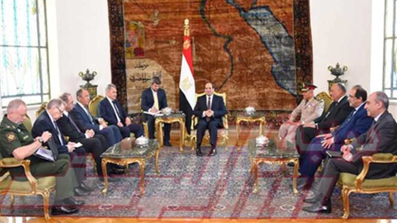 الرئيس السيسي يستقبل