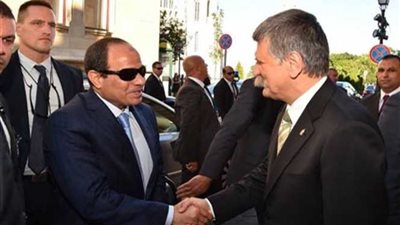 الرئيس السيسي يلتقى برئيس البرلمان المجرى‎