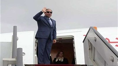 السيسى يغادر القاهرة متوجها إلى المجر فى زيارة رسمية تستغرق 3 أيام