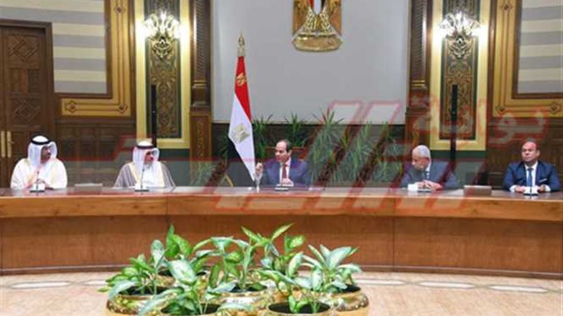 السيسى يدعو وزراء