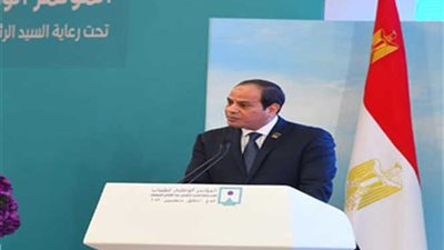 نص كلمة الرئيس السيسي فى افتتاح المؤتمر الرابع للشباب بالإسكندرية