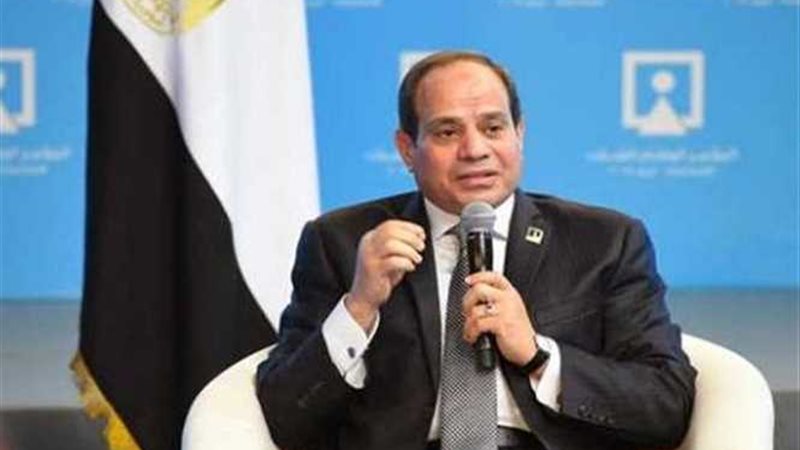 السيسي وإسماعيل يشاركان