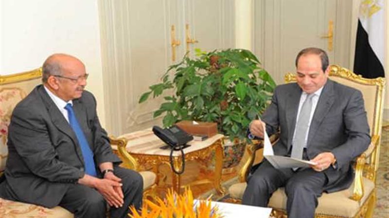 الرئيس السيسى يستقبل