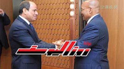 جلسة مباحثات بين الرئيس السيسي ونظيره الجنوب أفريقى على هامش اجتماعات بريكس‎