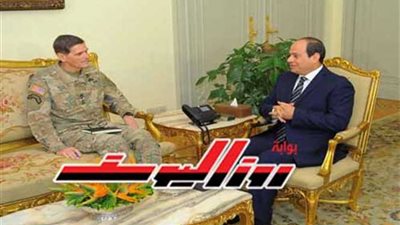 الرئيس السيسي يستقبل قائد القيادة المركزية الأمريكية‎