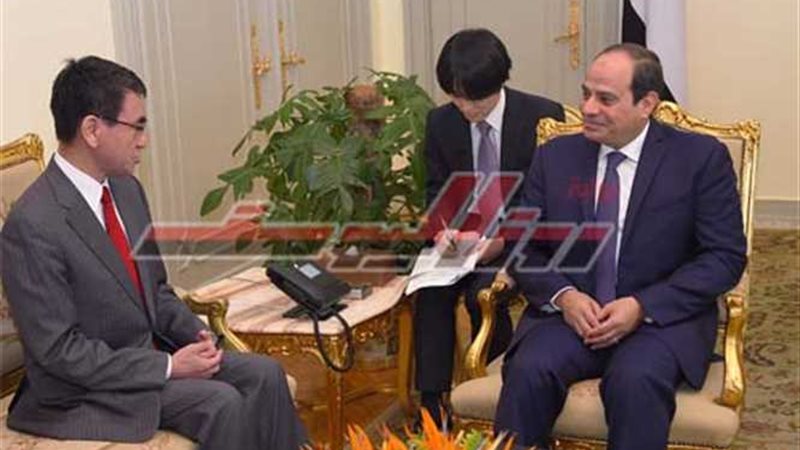 الرئيس السيسي يستقبل