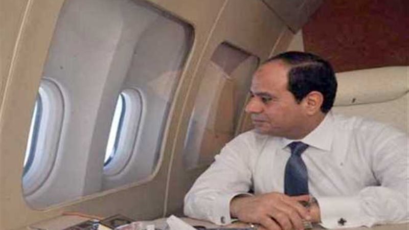 الرئيس السيسي يتوجه