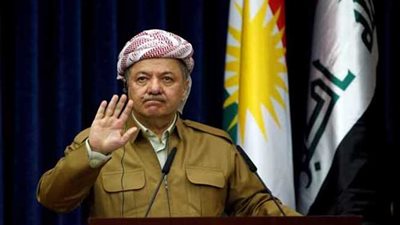 بارزانى يدعو شعب كردستان للتصويت على الانفصال غدا