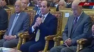 السيسي: عدد الفتيات المتزوجات فى سن 12 سنة يدعو للقلق