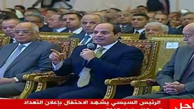 «السيسي»: التعداد يقدم صورة حقيقية للمجتمع.. وعلى الحكومة والإعلام تقديم المبادرات