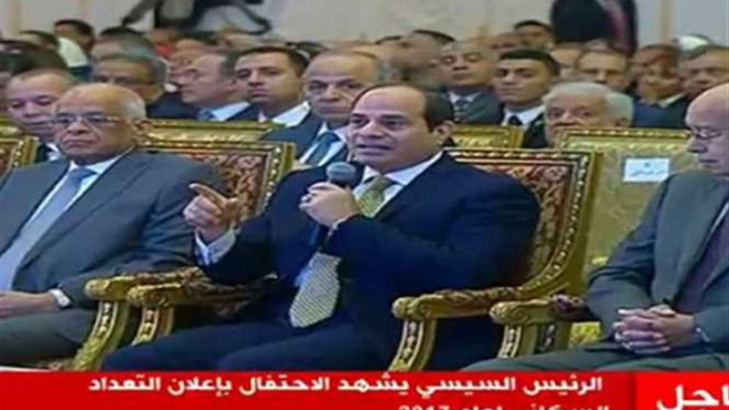 «السيسي»: التعداد