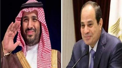 ولي عهد السعودية يهنئ الرئيس السيسي بالتأهل لكأس العالم