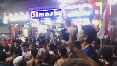 بالصور.. جماهير القليوبية يحتفلون بصعود المنتخب لكأس العالم 2018