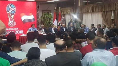 بالصور.. بدء احتفالية الأهلي بالدوليين والتأهل لكأس العالم