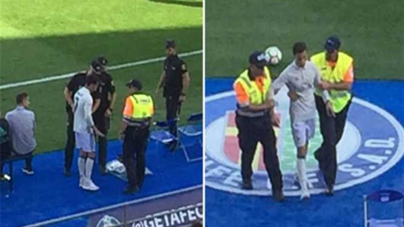 اعتقال رونالدو في