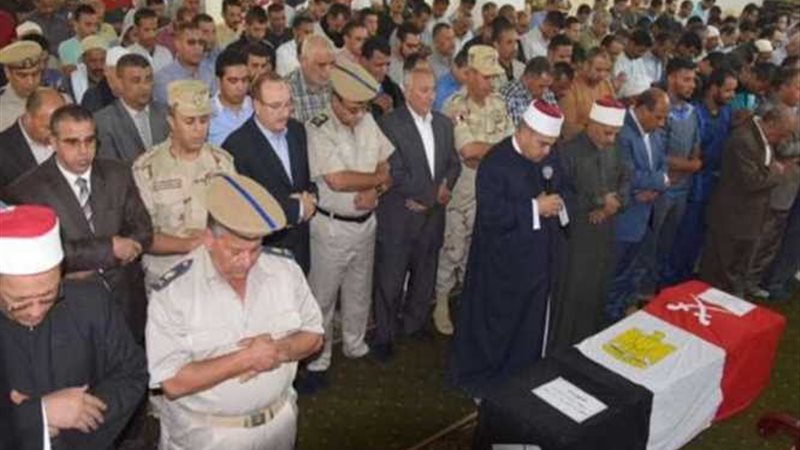 جنازة عسكرية في بني