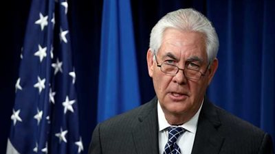 وزير الخارجية الامريكى : تحرير مدينة الرقة من داعش انجاز مهم