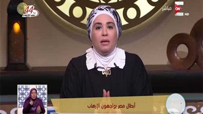 بالفيديو نادية عمارة: القتلة يخالفون الله ورسوله وهنيئا للشهداء