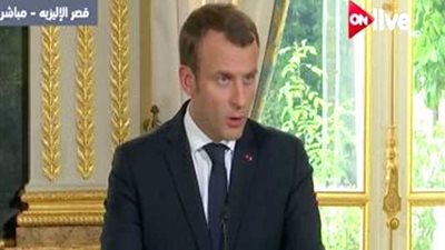 ماكرون : فرنسا ستساعد مصر في المشروعات القومية الكبرى