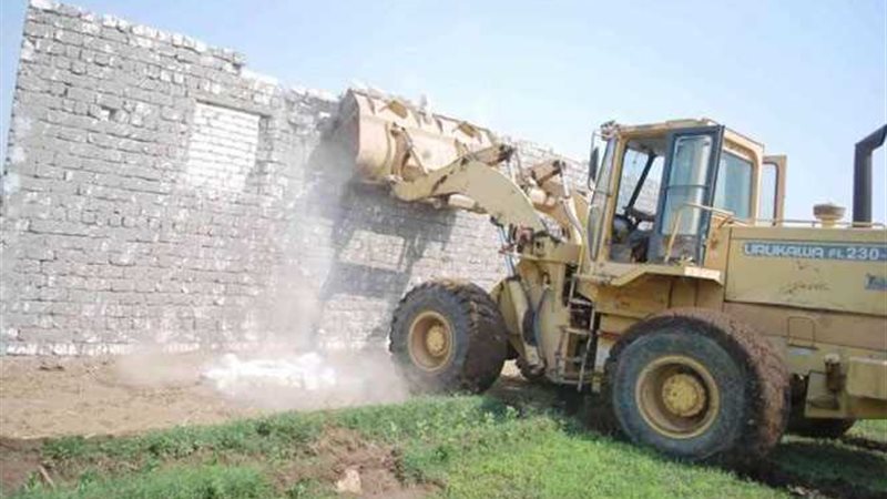 إزالة 37 حالة تعدٍ