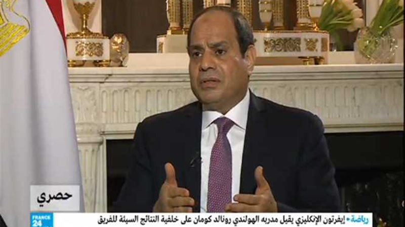 السيسى لـفرانس24: