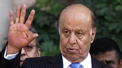 الرئيس اليمني يشيد بدعم التحالف العربي