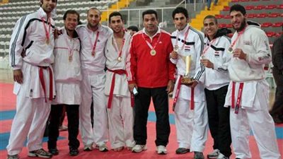 مصرتقتنص ذهبية كاراتيه الناشئين من فرنسا